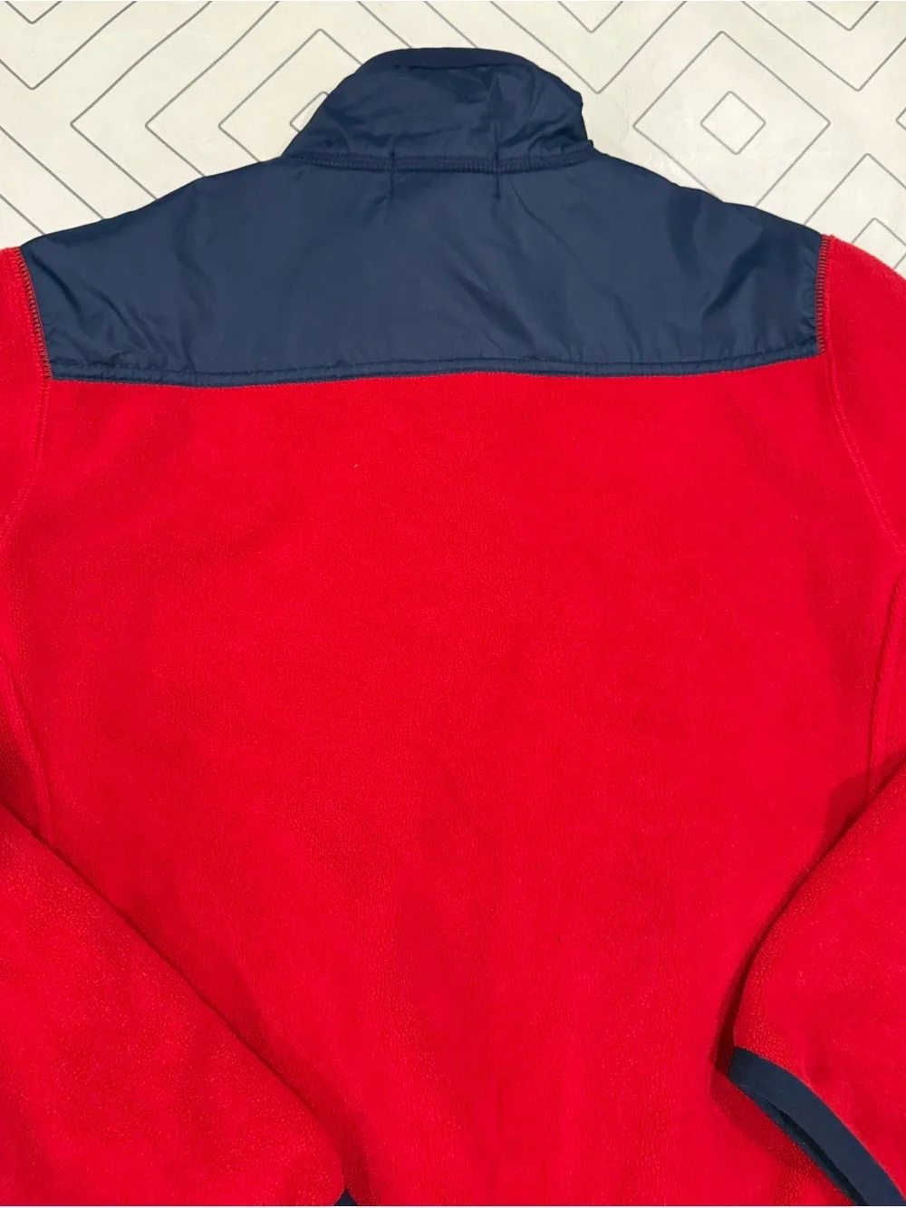 Polo by Ralph Lauren Kids Red & Navy Fleece Zip Jacket